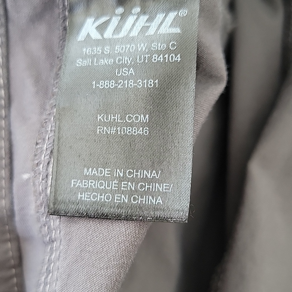 KÜHL Splash™ Roll-Up Pants in Shadow Sz 12 - Picture 14 of 16